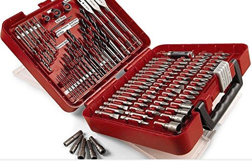 סט מקדחים וביטים 100 חלקים של Craftsman