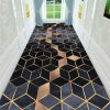 שטיחים בסלון הדפס גיאומטרי 3D אזור החלקה, שטיחי טקסטיל לבית ולחדר המיטה.