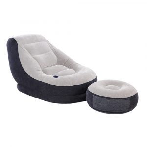 ספה מדליקה מתנפחת עם הדום לרגליים, לחצר, לבית ולבריכה