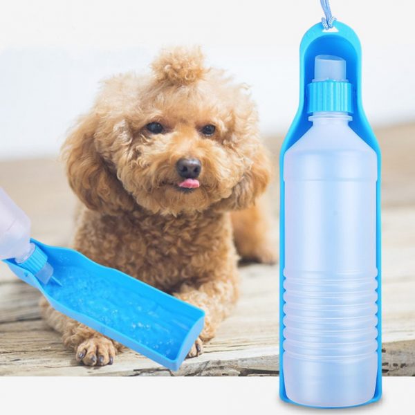 250 מ"ל / 500 מ"ל בקבוק מים לכלב, בקבוק שתייה נייד לטיולים