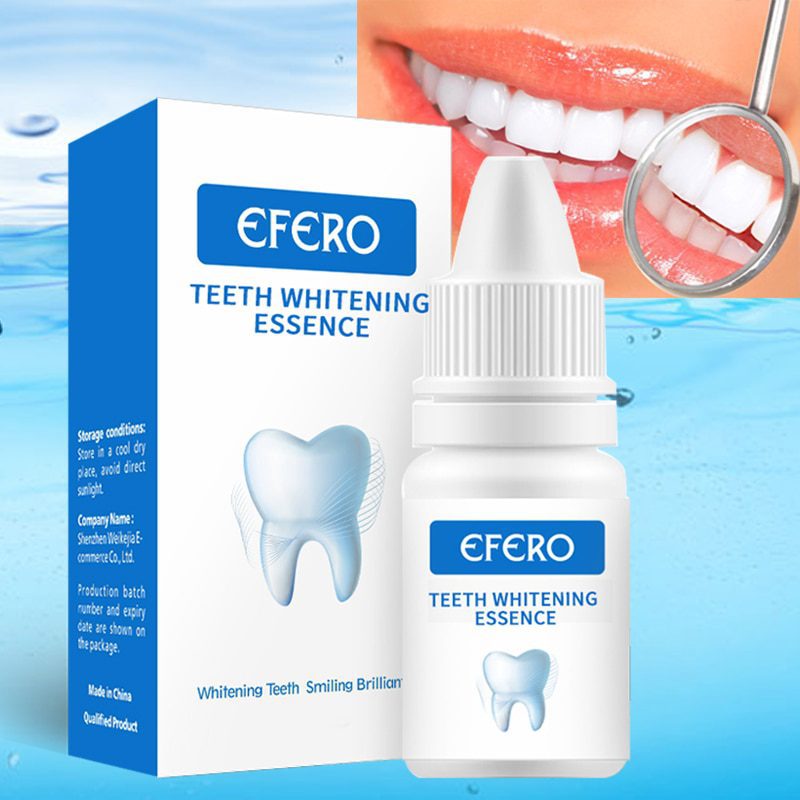 EFERO Teeth Whitening, Essence Powder, Clean Oral Hygiene Whiten Teeth, Remove Plaque Stains