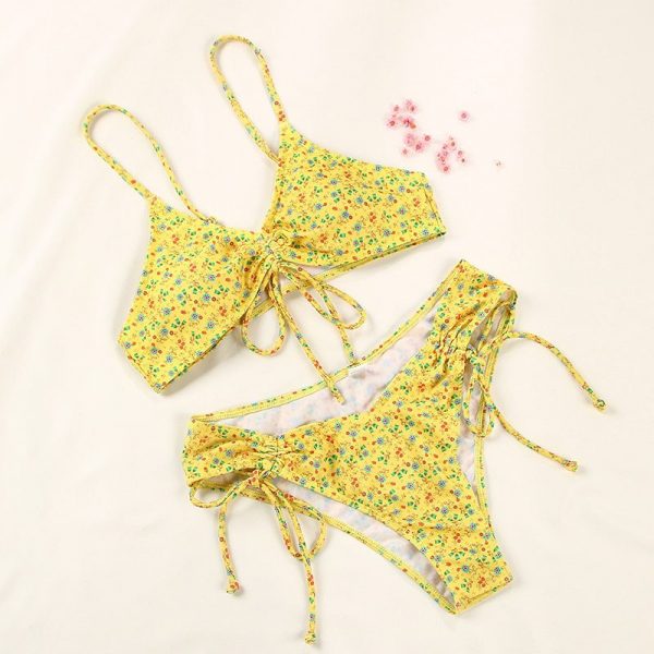 Bikinis Micro Thong, Adjustable Swimsuti, Sexy Swimwear Women Summer Bikini Set