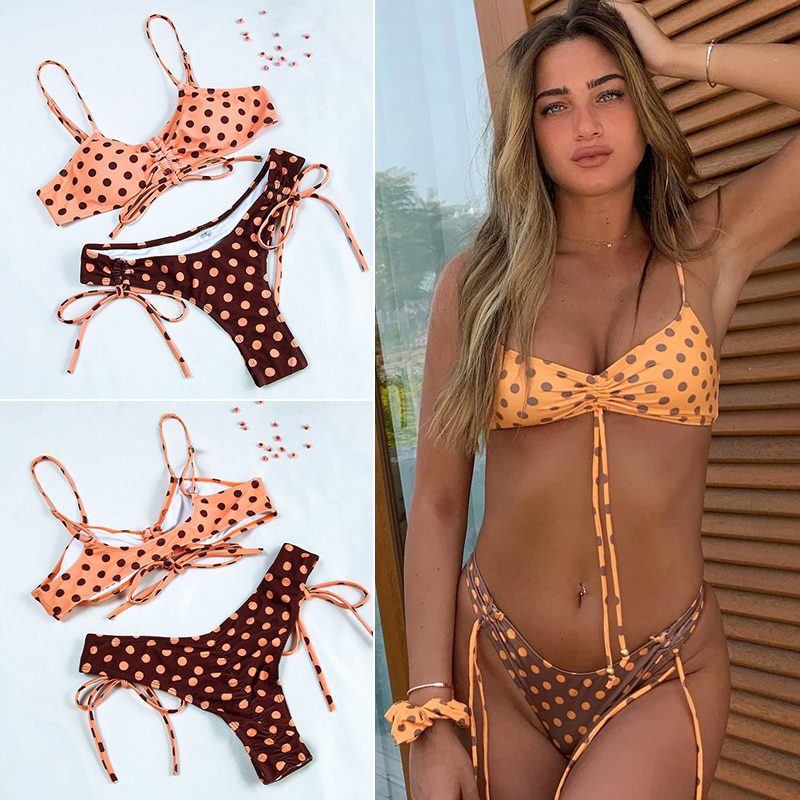 Bikinis Micro Thong, Adjustable Swimsuti, Sexy Swimwear Women Summer Bikini Set