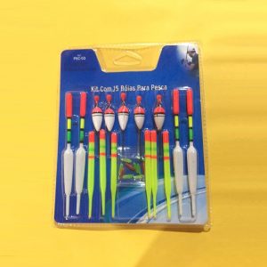 סט 15 יח ' של מצופים לדייג מכל הסוגים