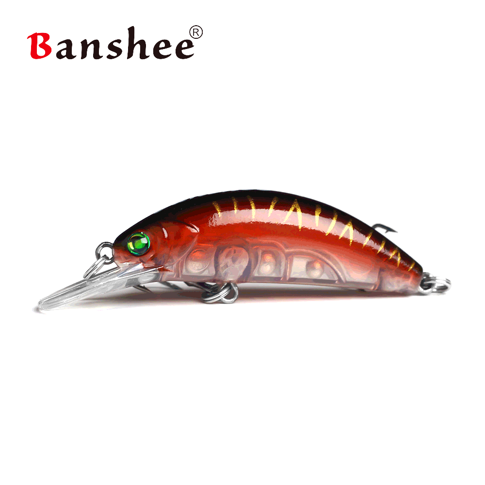 דמוי דג בצבעים שונים לזרזור חופי במים רדודים 45mm 4.7g
