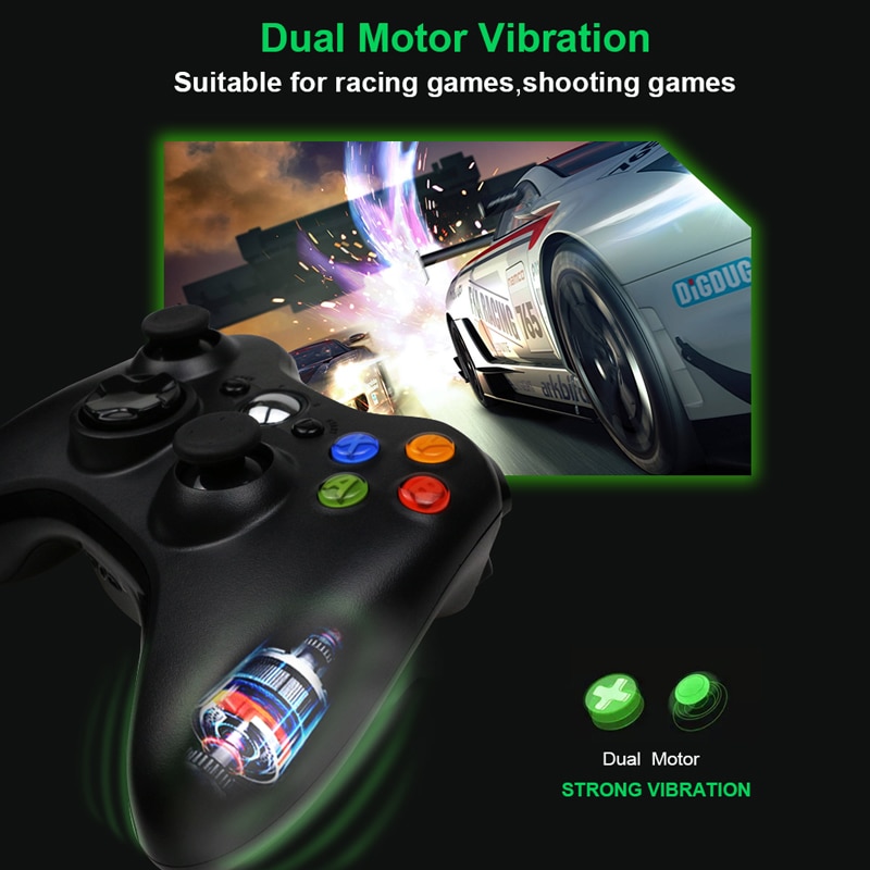 שלט אלחוטי לאקסבוקס 2.4G Wireless Xbox 360