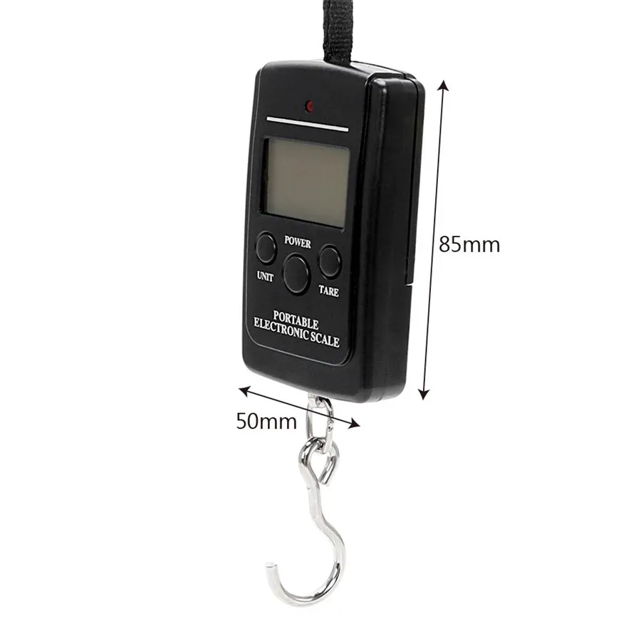 1PC Multifunctional Mini 40kg/10g Electronic Hanging Fishing Luggage Balanca Portable Digital Handy Pocket Weight Hook Scale