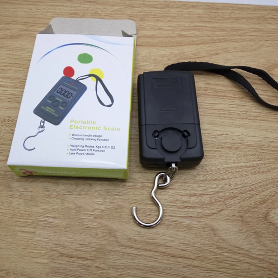 1PC Multifunctional Mini 40kg/10g Electronic Hanging Fishing Luggage Balanca Portable Digital Handy Pocket Weight Hook Scale