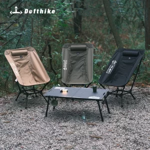 כיסא קמפינג מתקפל עם משענת ראש – Defthike