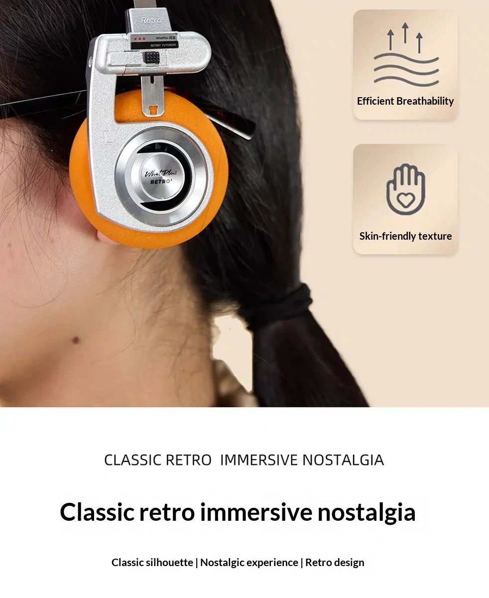 אוזניות בלוטות' רטרו WhatPlus RETRO R3