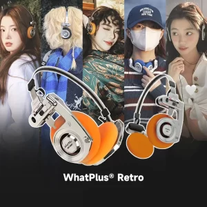 אוזניות בלוטות' רטרו WhatPlus RETRO R3