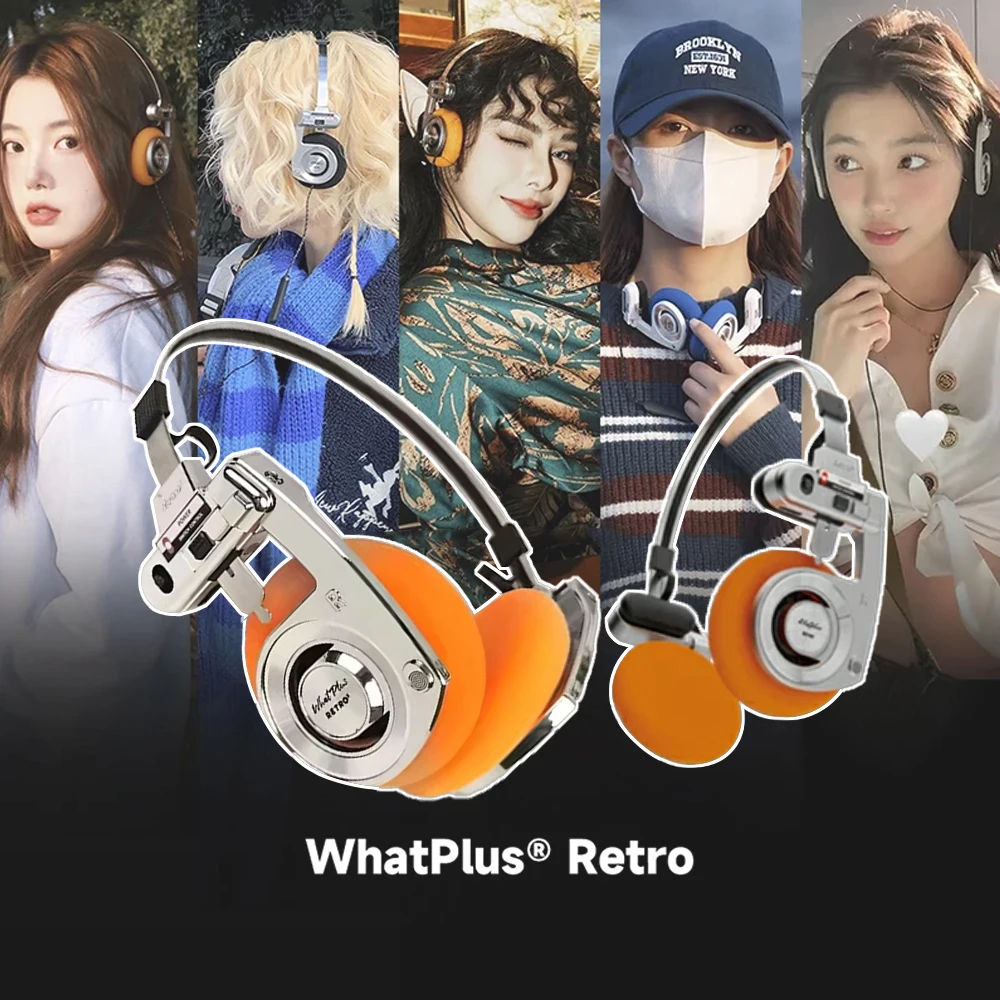אוזניות בלוטות' רטרו WhatPlus RETRO R3