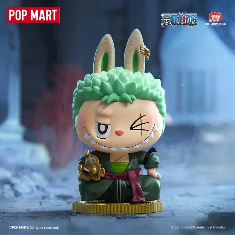 קופסת הפתעה POP MART LABUBU עם דמויות אנימה