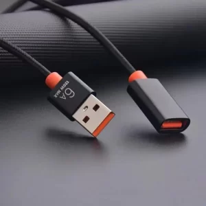 כבל USB 3.0 לרכב 120W באורך 0.3m
