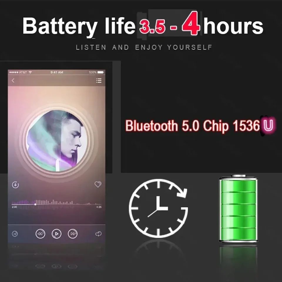 אוזניות Bluetooth 2026 Hot S8 עם ביטול רעשים
