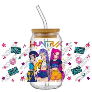 מדבקות עיצוב KPop דמויות ציידי השדים