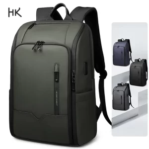 תיק גב לגברים HK 15.6 אינץ' נגד מים עם חיבור USB