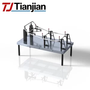שולחן ריתוך CNC 3D עם טולרנס ±0.1 מ"מ