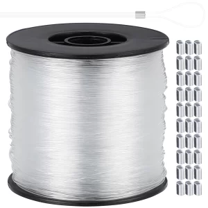 סט חוט דייג ניילון לתליית תמונות