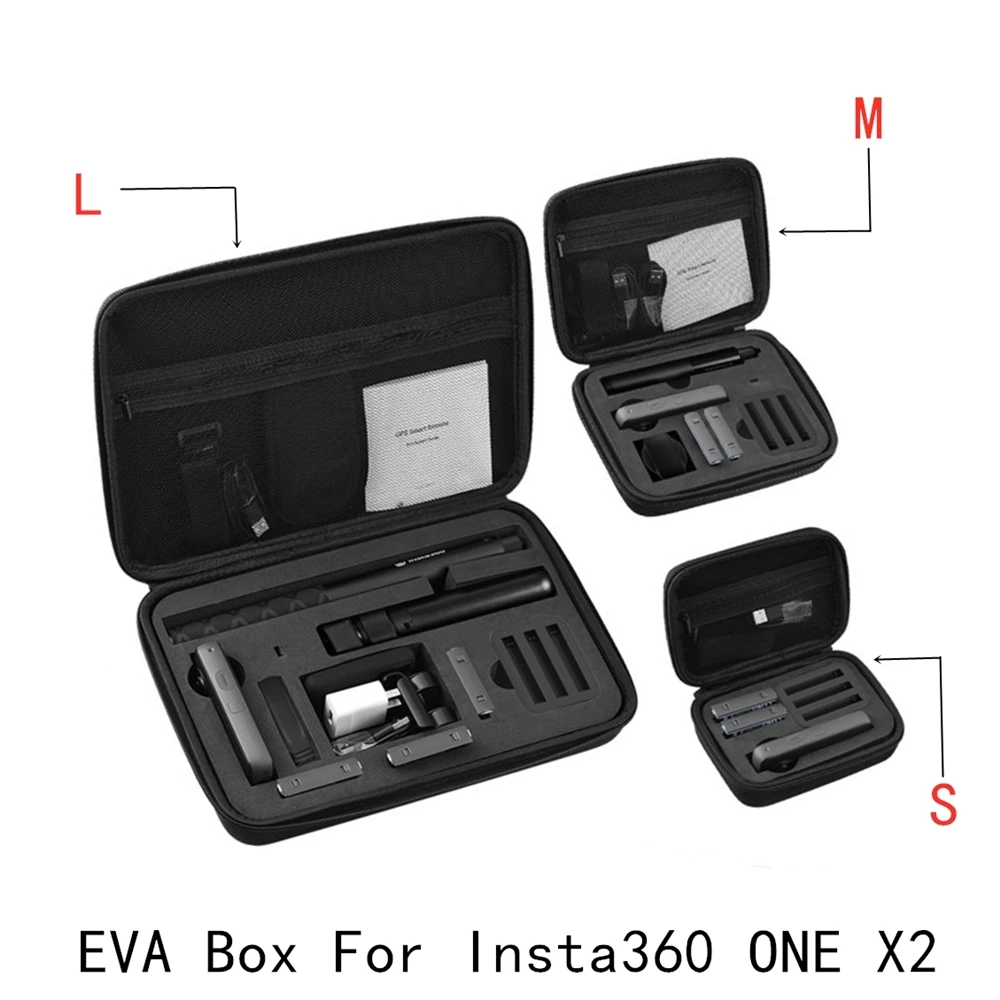 תיק אחסון EVA למצלמת Insta 360