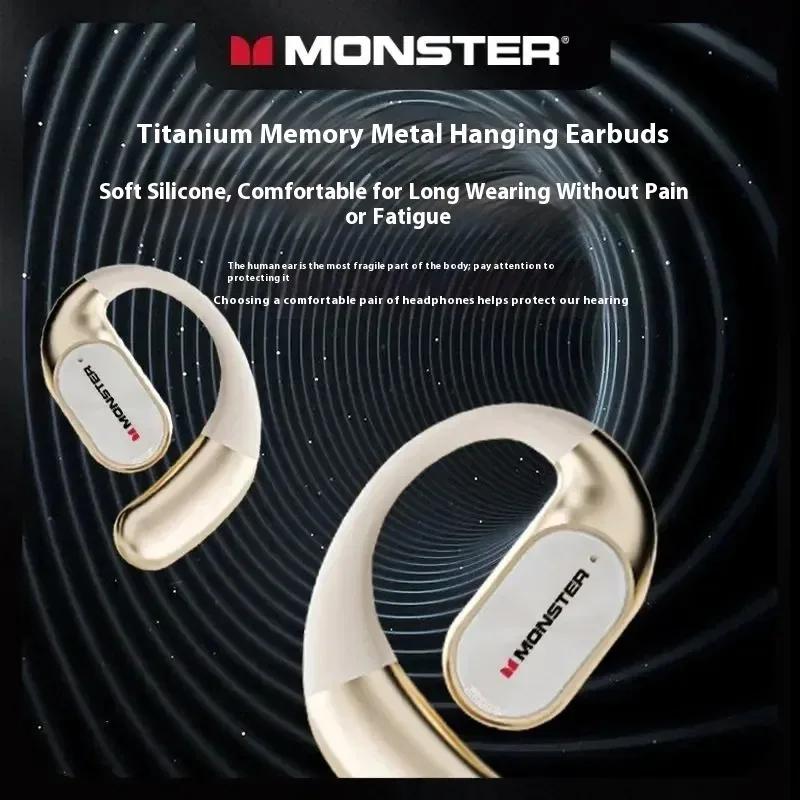 אוזניות בלוטוס MONSTER AC530 עם עיצוב מתקפל