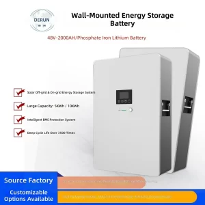סוללת ליתיום 48V200Ah לקיר – מערכת אחסון אנרגיה לבית