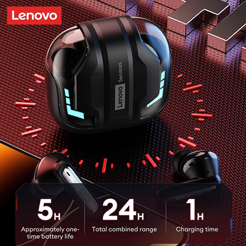 אוזניות גיימינג Lenovo GT103 בעיצוב מודרני