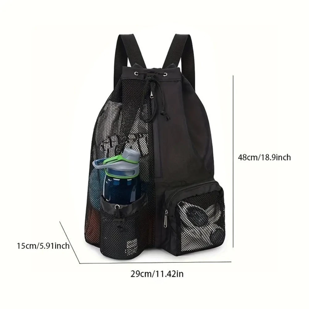 תיק אחסון לחוף עם drawstring לגברים ונשים