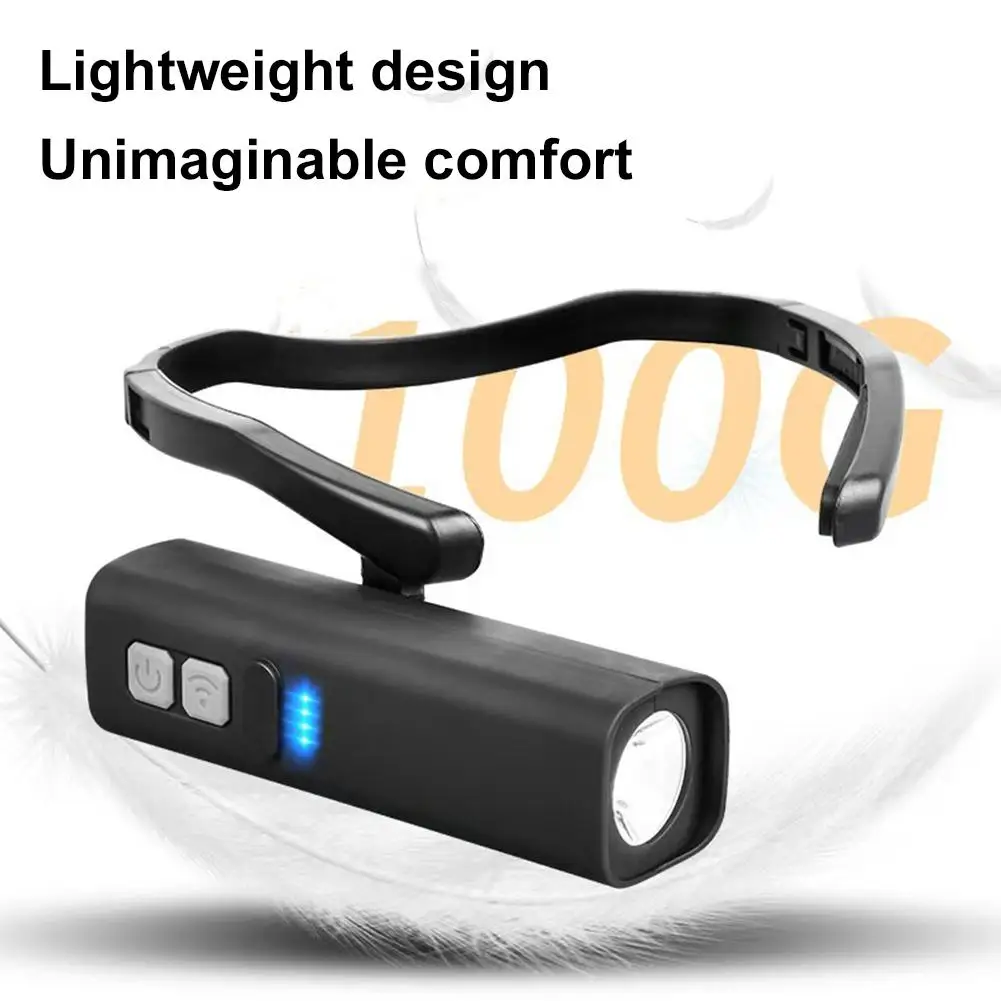 פנס ראש LED עמיד במים עם חיבור לאוזן