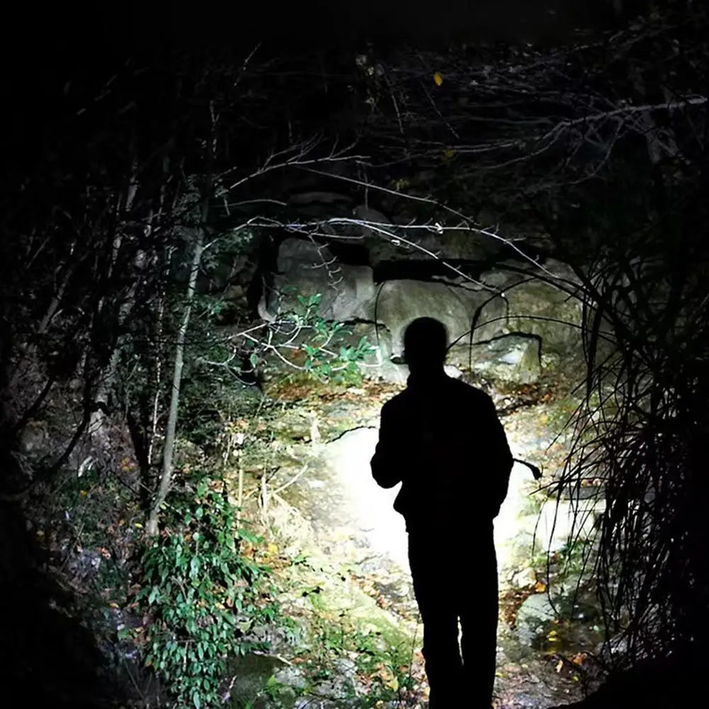 פנס ראש LED עמיד במים עם חיבור לאוזן