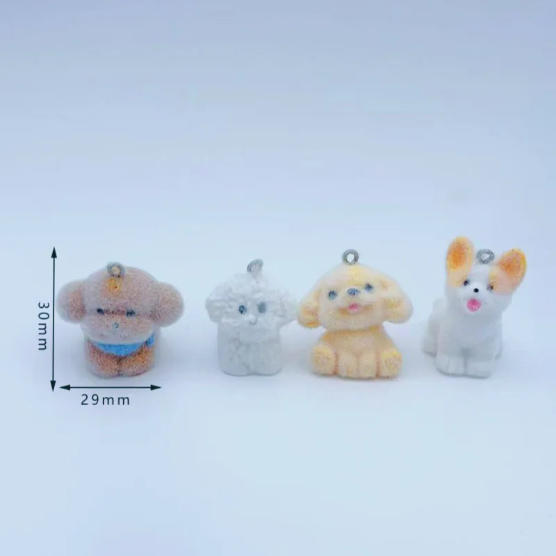 10 מחזיקי מפתחות כלב מצויר 3D