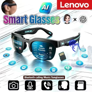 משקפי שמע חכמים עם תרגום בזמן אמת Lenovo