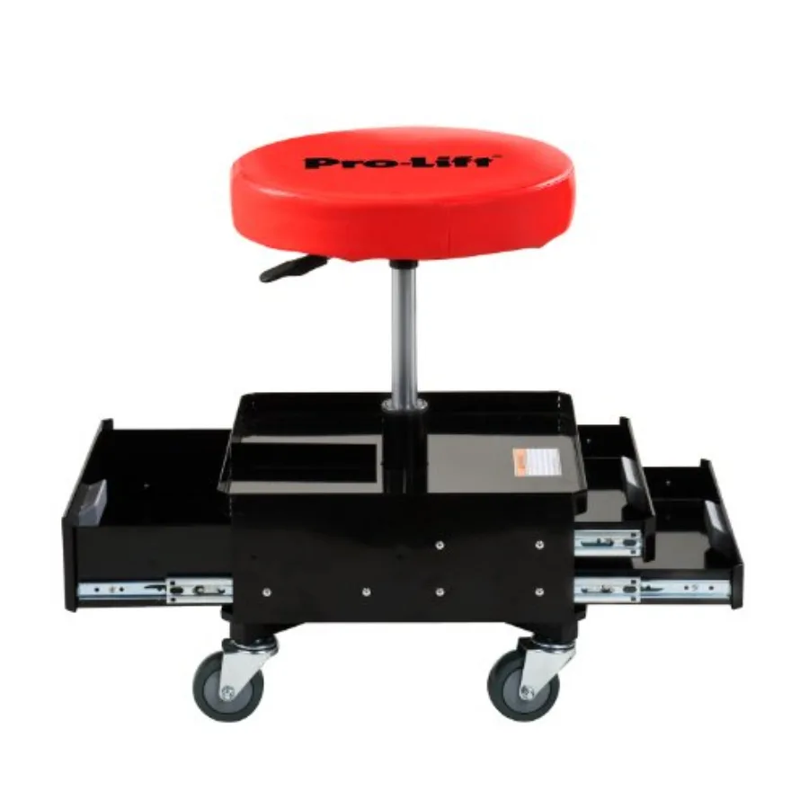 כיסא פנאומטי C-3100 אפור עם מגש כפול