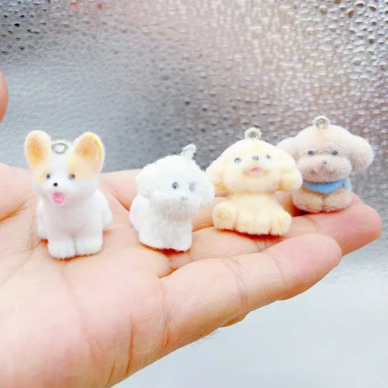 10 מחזיקי מפתחות כלב מצויר 3D