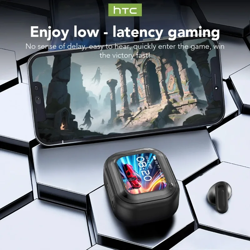 אוזניות בלוטות' אלחוטיות HTC NE20 בעיצוב מודרני