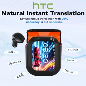 אוזניות בלוטות' אלחוטיות HTC NE20 עם תרגום