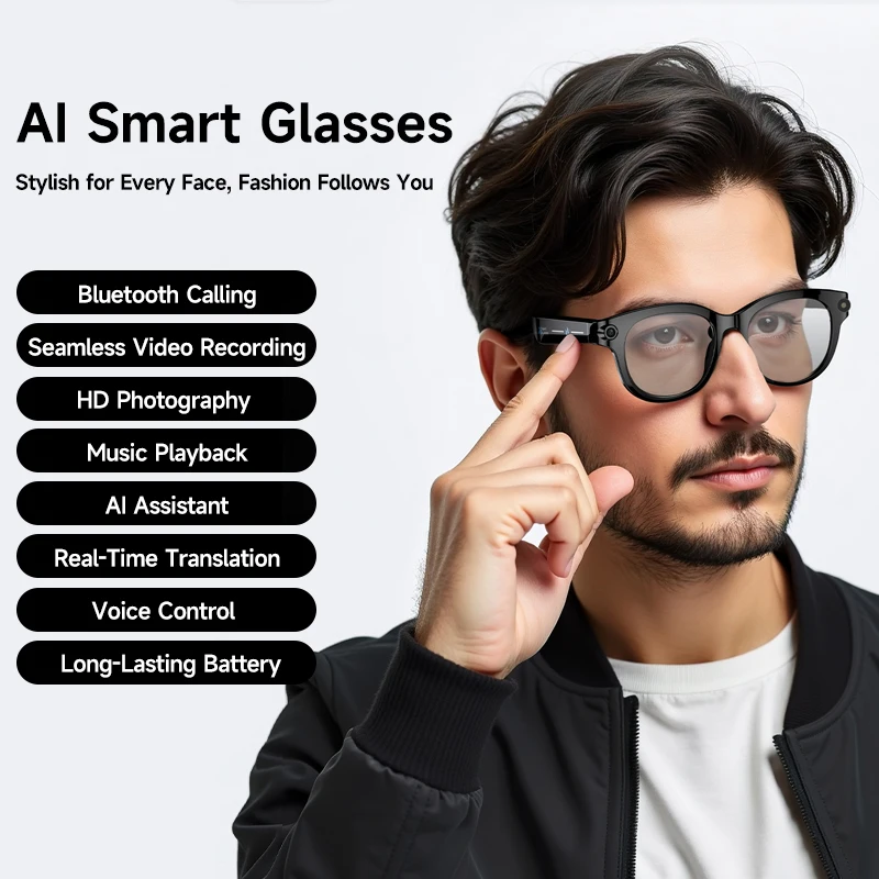 משקפי Xiaomi AI Vision עם מצלמת 8K HD