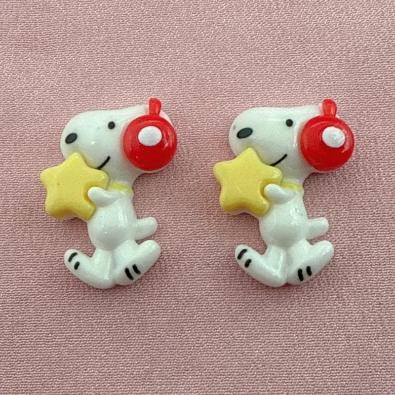 10 תליוני כלב חמודים מעשוי שרף
