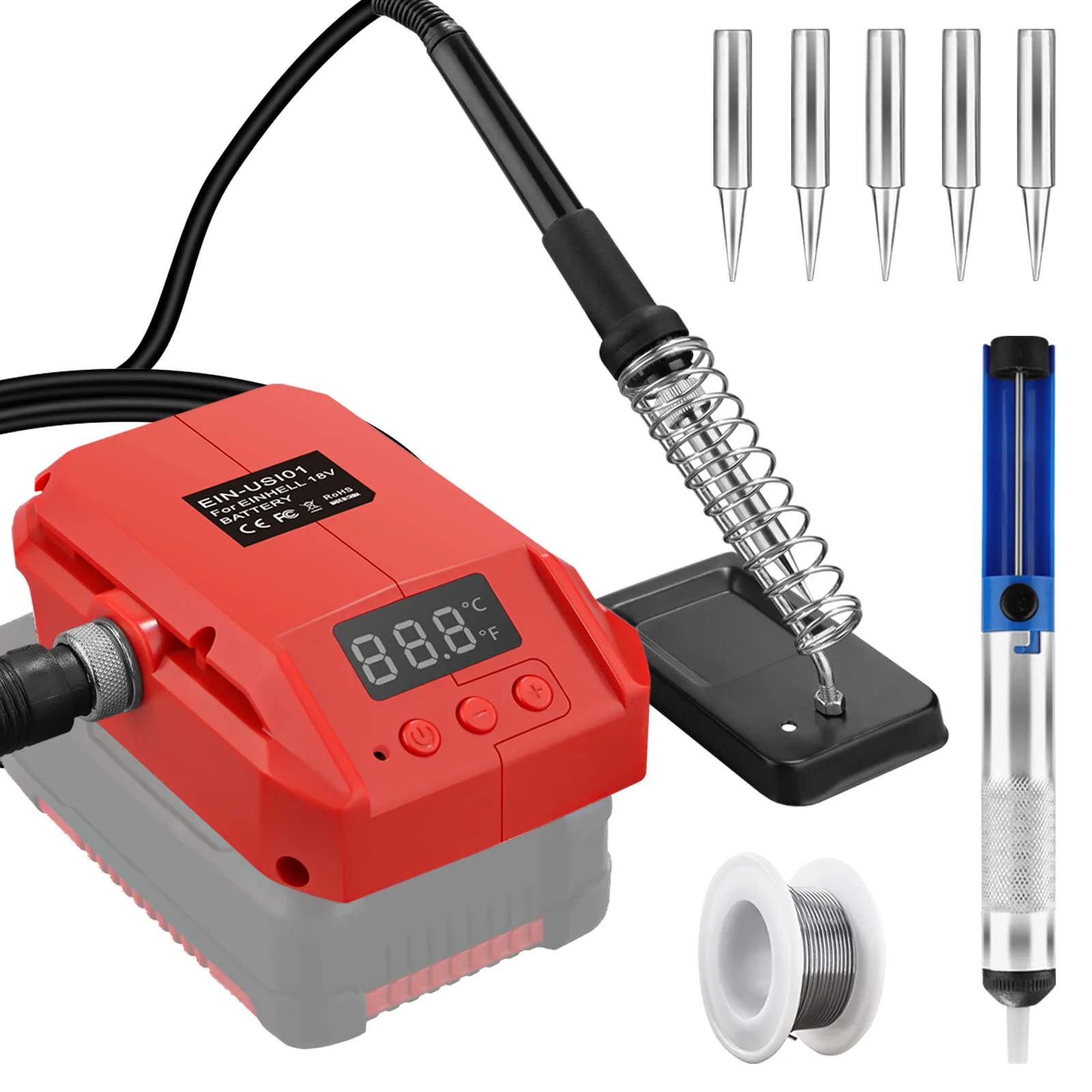 מכונת הלחמה Milwaukee 60W עם חימום מהיר