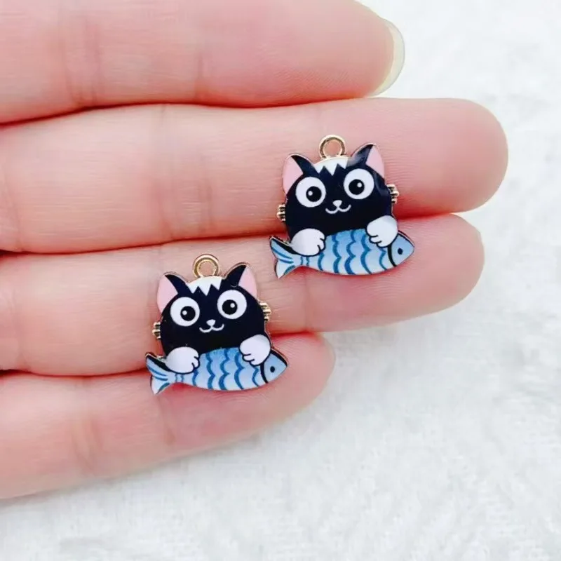 תליוני חתול מצחיקים לאביזרי DIY