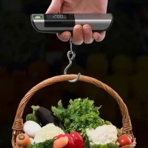 מכשיר דיג קומפקטי ממתכת עם תצוגת LCD