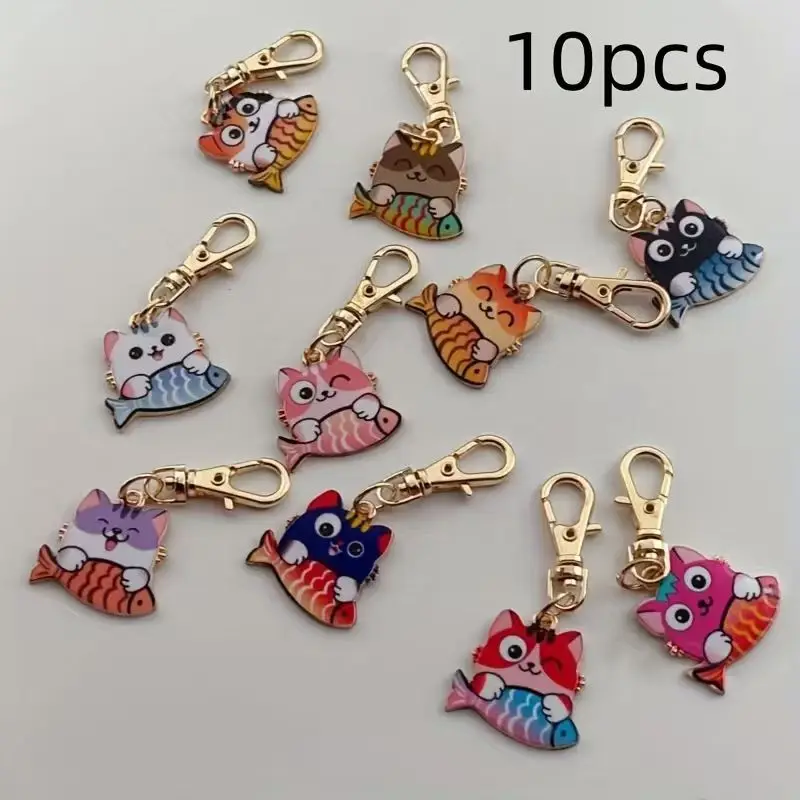 מפתח חתול בעיצוב ייחודי לתיקים וארנקים
