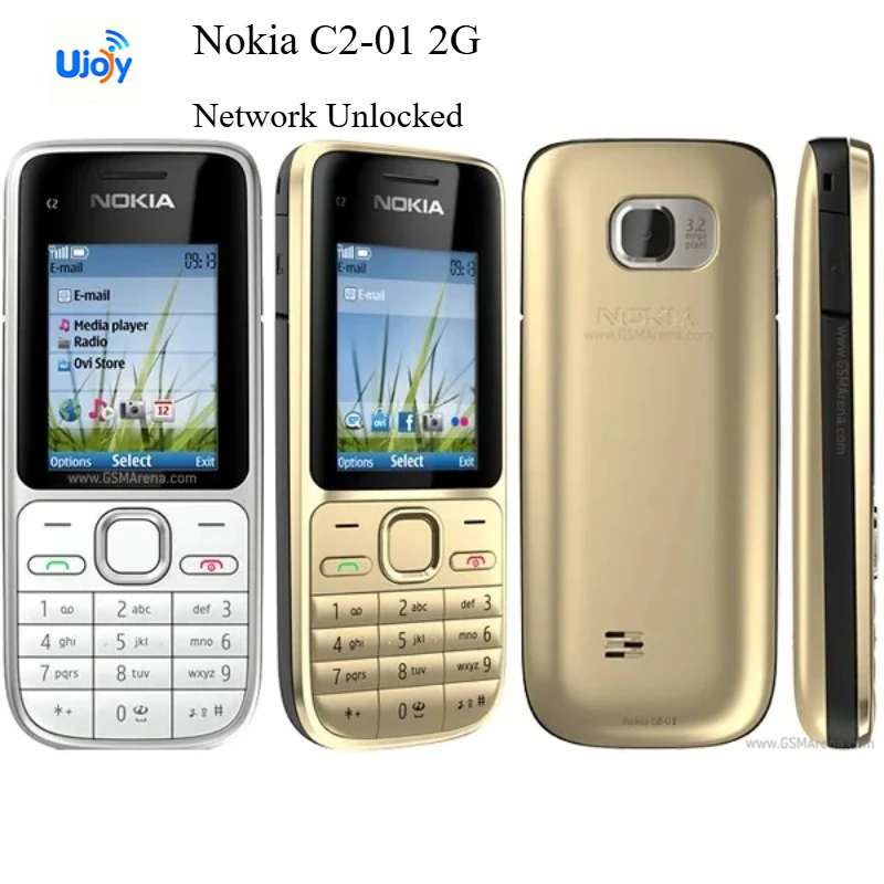טלפון נוקיה C2-01 עם מצלמה 3.15MP