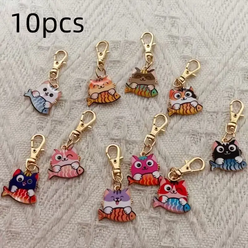 מפתח חתול בעיצוב ייחודי לתיקים וארנקים