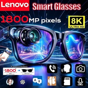 משקפי שמש חכמים Lenovo עם מצלמה 8K