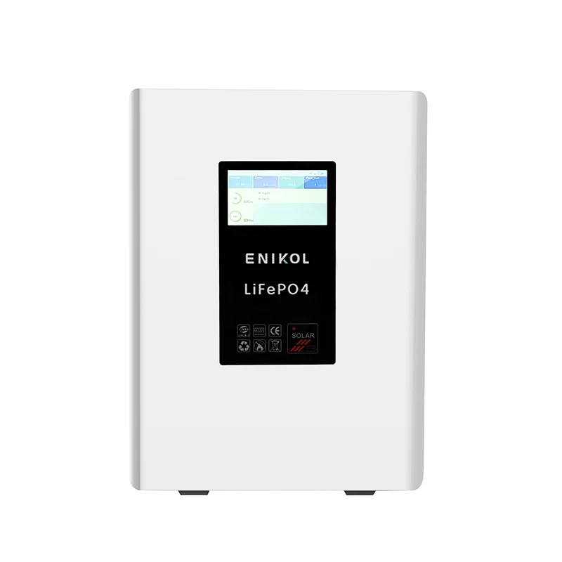 תחנת כוח סולארית קירית עם מסך LCD