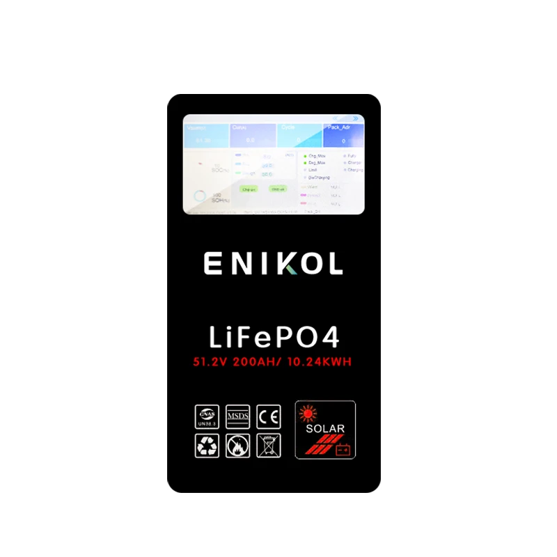 תחנת כוח סולארית קירית עם מסך LCD