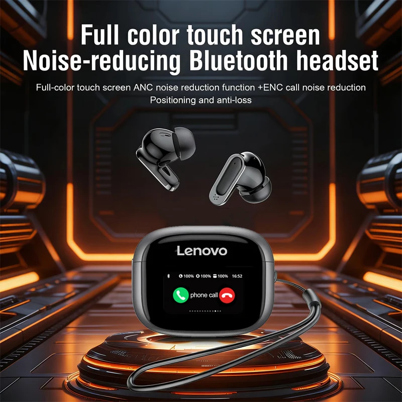 אוזניות בלוטות' חכמות Lenovo TWS