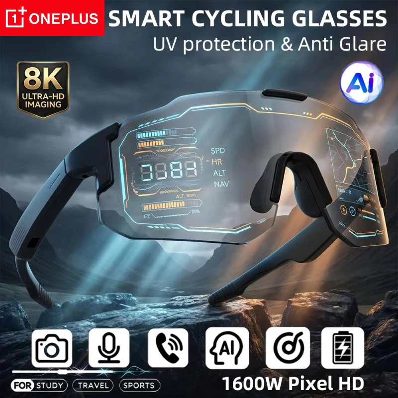משקפי Oneplus Al חכמים עם מצלמת 8K