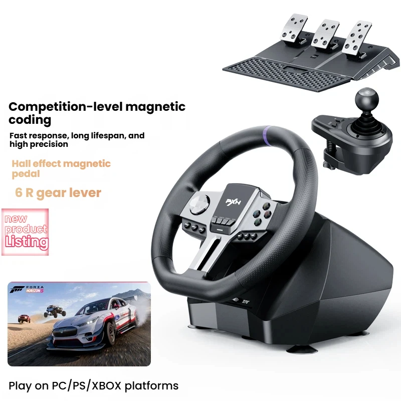 הגה מירוצים PXN V9 Gen2 עם רטט